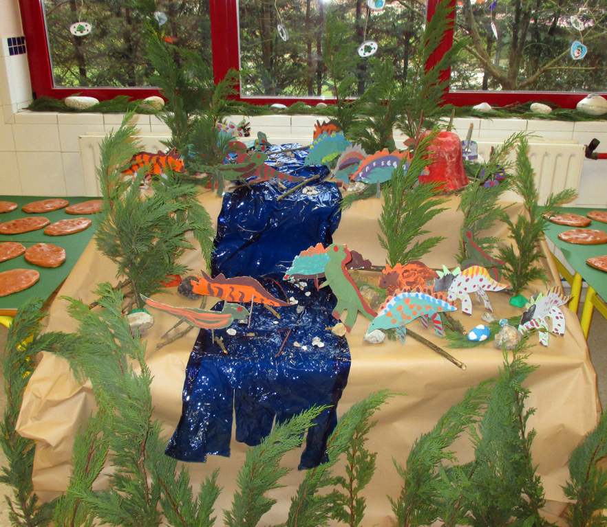 LH1: dinosauroen maketak