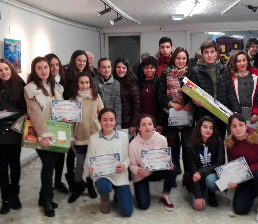 Kurutziagako hiru ikasle sarituak Durangaldeko Gazteen II: Arte lehiaketan