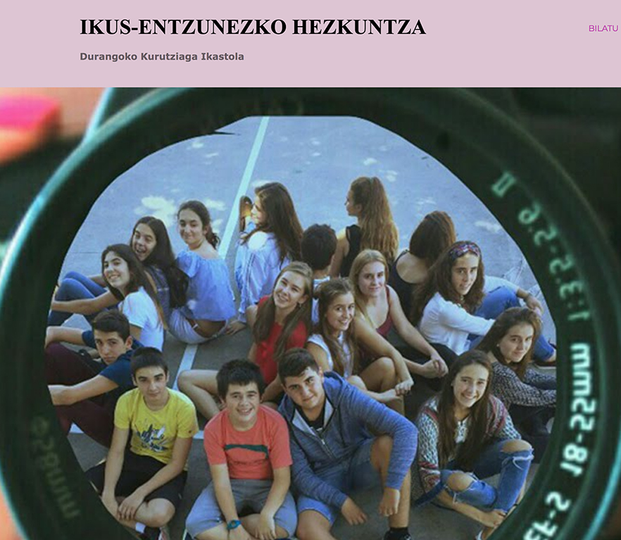 Ikus-entzunezko hezkuntza: lehenengo lanak ikusgai