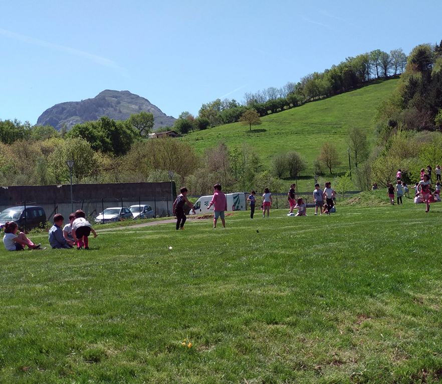 Jolas -eremu berriaren eta haur hezkuntzako eraikinaren inaugurazioa