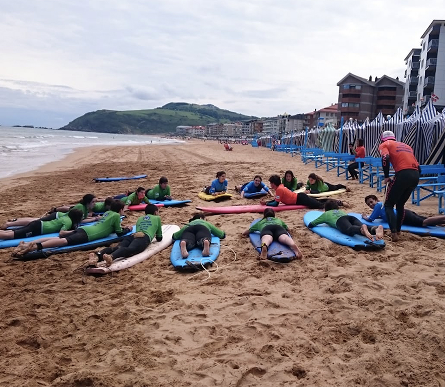 DBH2: Zarautzen Surf Eskolan