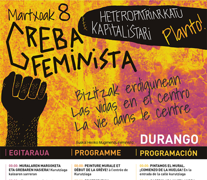 Hezkidetza Taldea: emakumeen nazioarteko egunaz