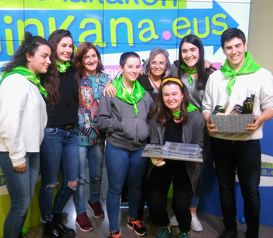 DBHko Euskara Taldea Euskararen Ginkanaren finalean