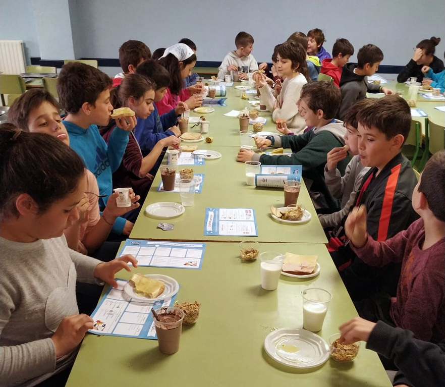 6º de EP: desayuno equilibrado