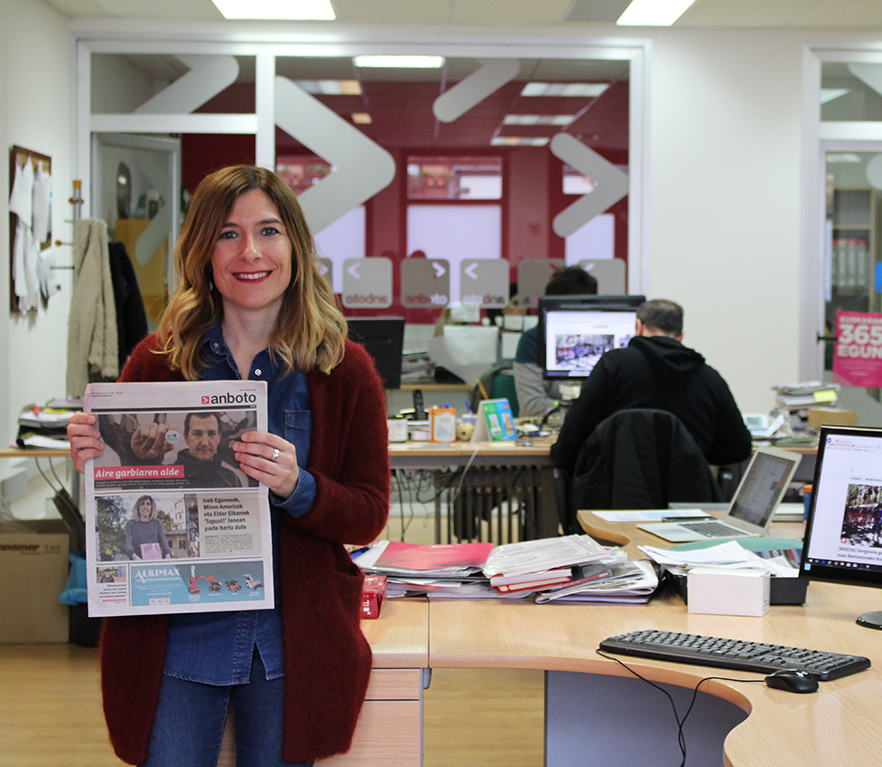 Jone Guenetxea: garrantzitsua da gaztetxoek Anboto ezagutzea