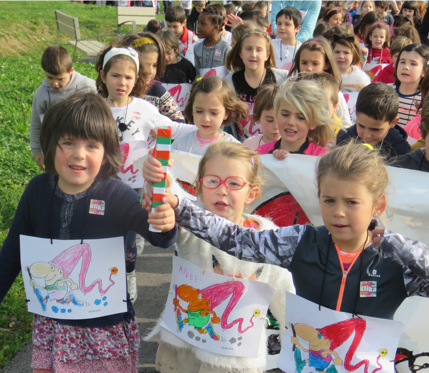 Korrika Txikia en la ikastola