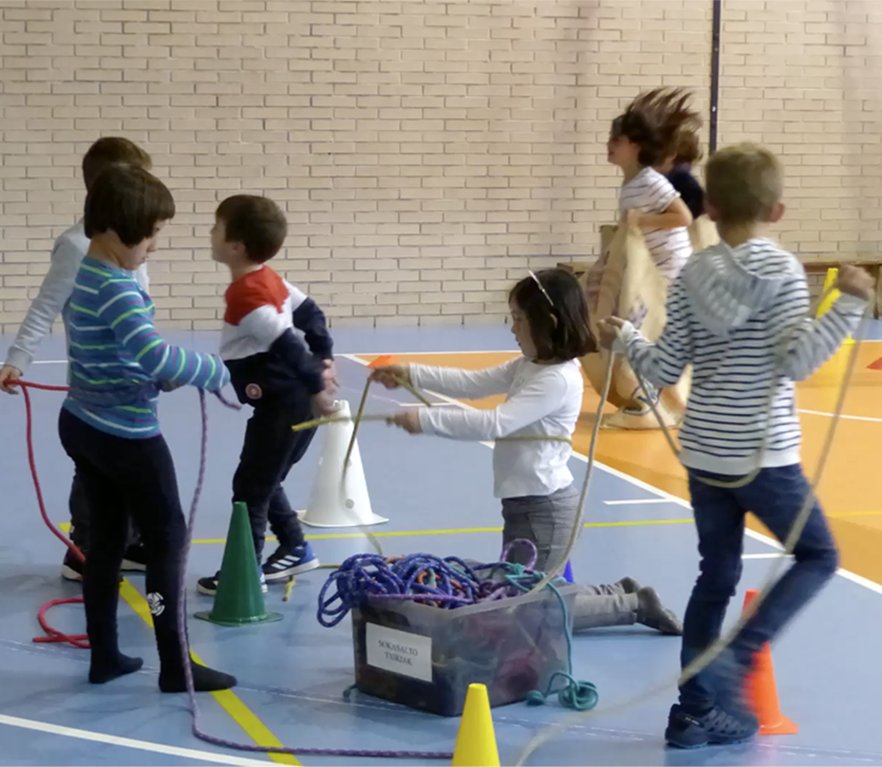 1º de EP: primeros juegos griegos de Durangaldea