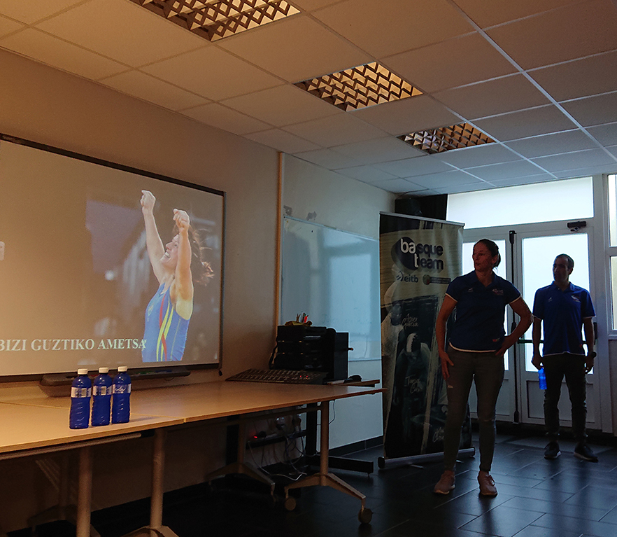 3º y 4º de ESO: visita de Basque Team