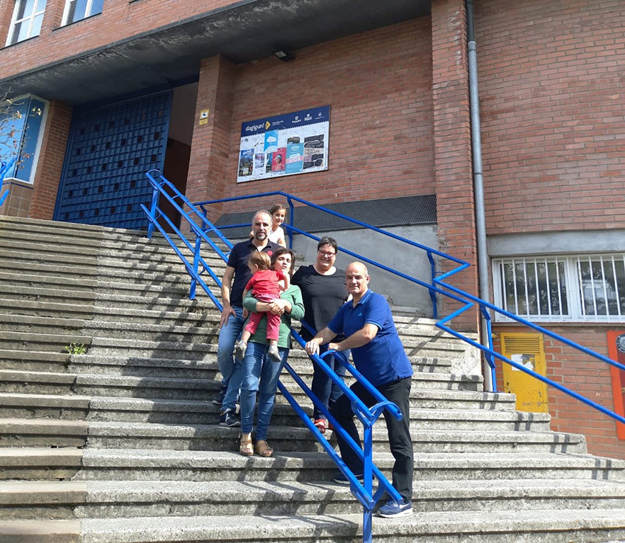 Galiziako Semente eskolako ordezkaritza gurean