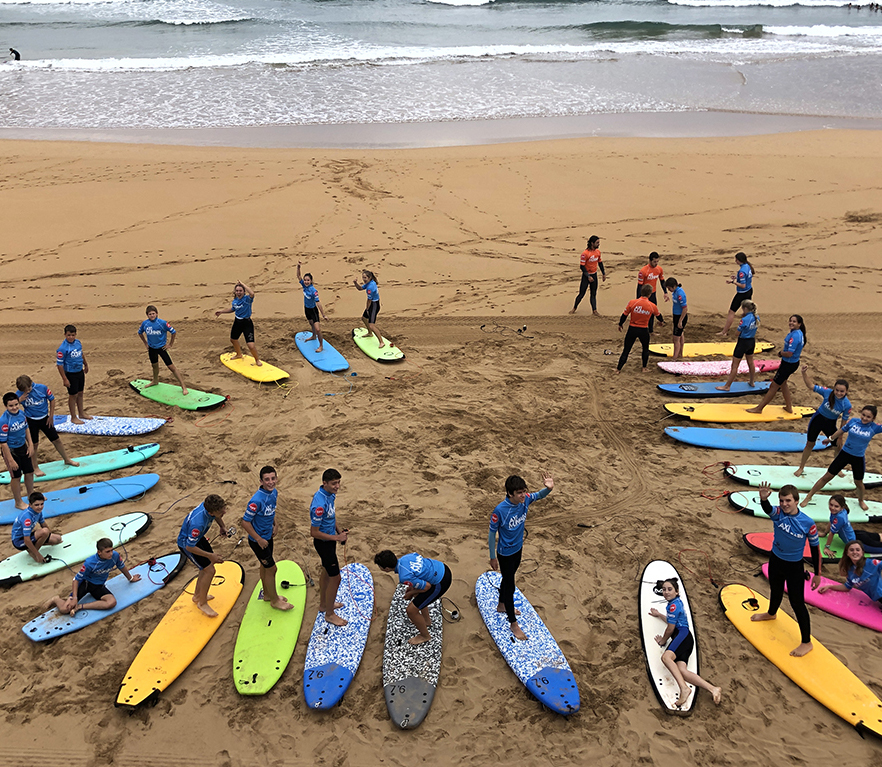 DBH2: surf irteera Zarautzera