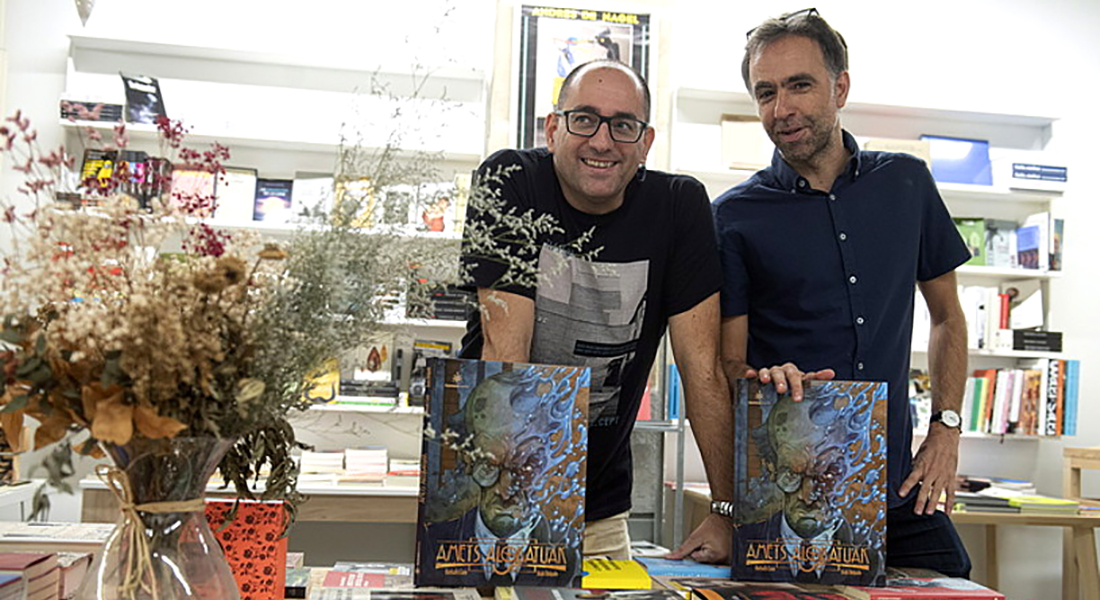 “Amets alokatuak” H. Cano eta I. Holgadoren komikia Ikastolen elkartearen eskutik