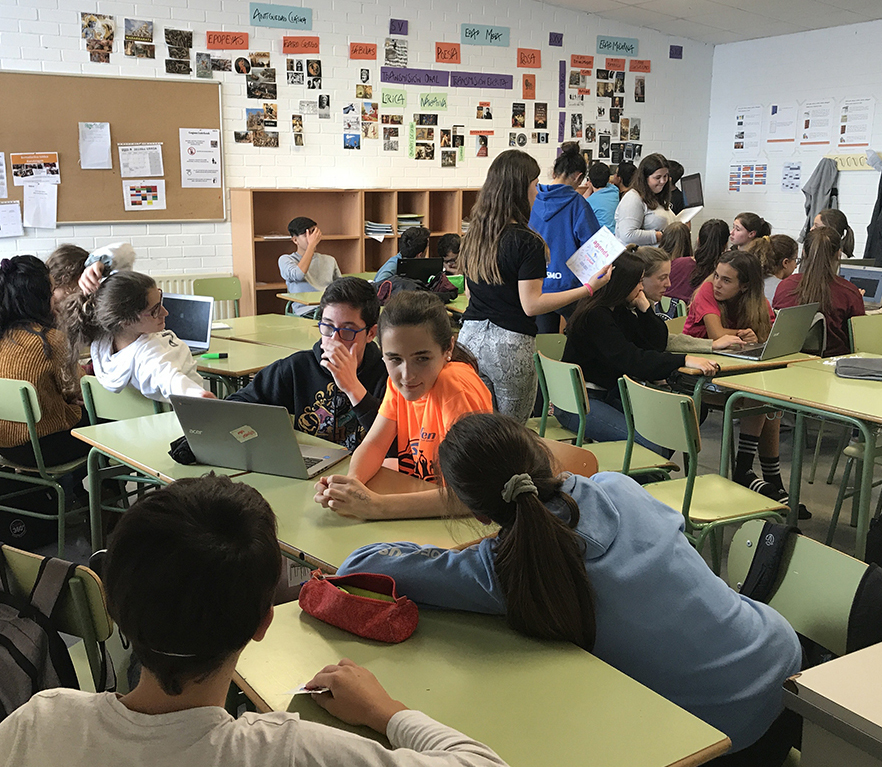 3º de ESO: cibermanagers de la mano de Pantallas Amigas