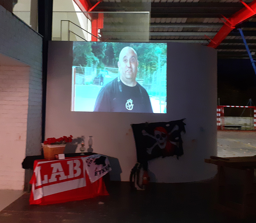 Eneko Alberdi Urangaren agur ekitaldia