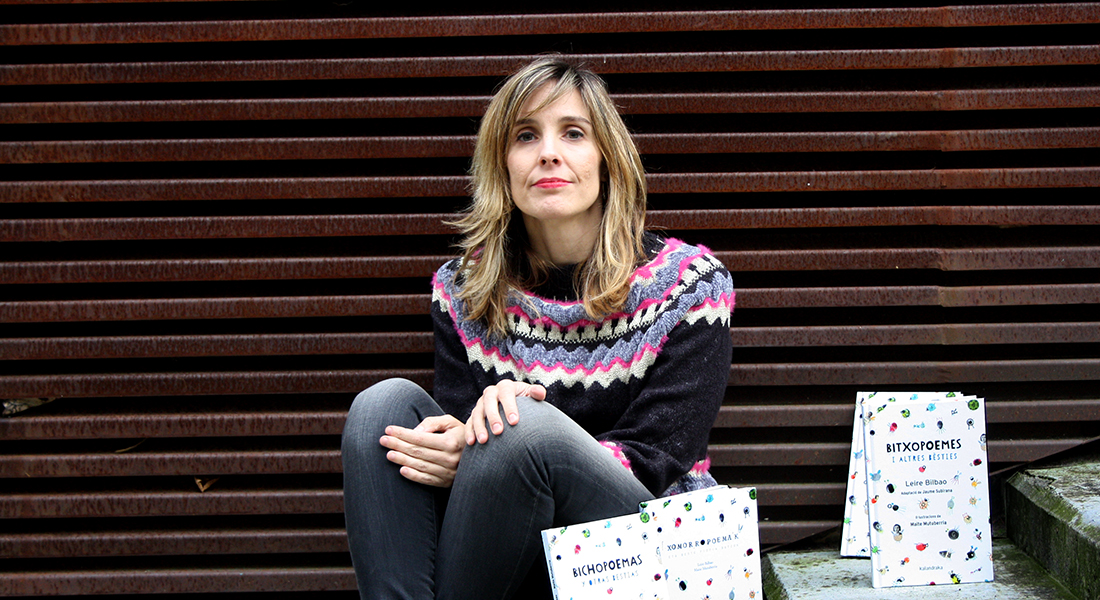Leire Bilbao: Kirico saria eman diote “Bichopoemas” liburuagatik