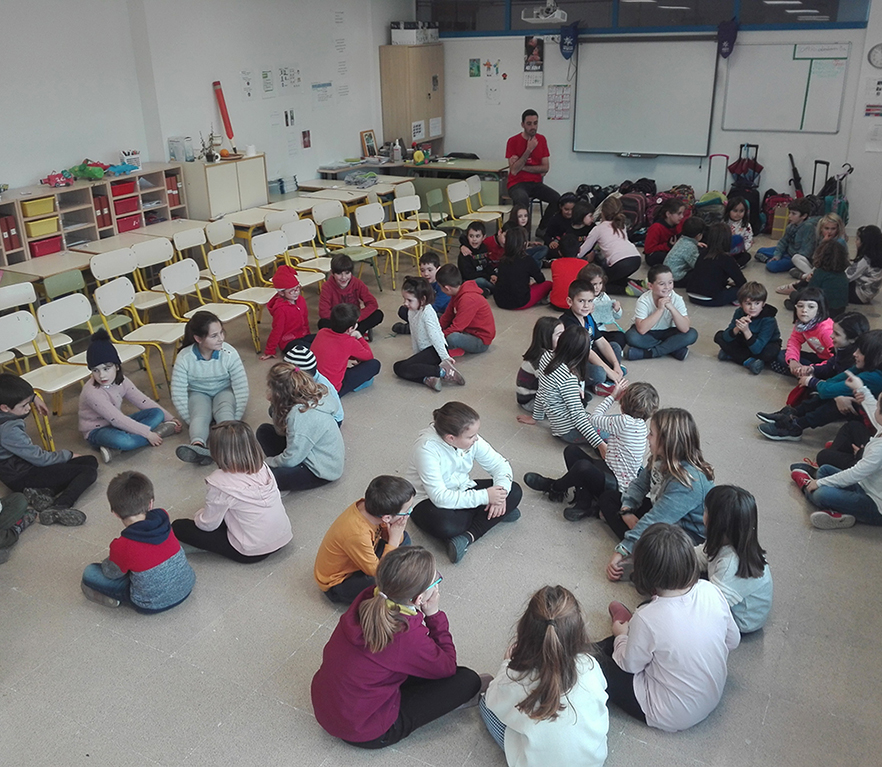 1º y 4º de EP: Euskararen Eguna con los y las irakurlagunak