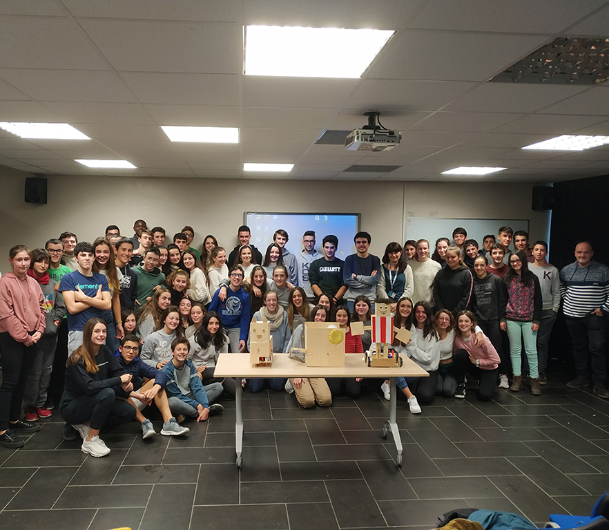 3º de ESO Elkarmaker: presentación de maquetas