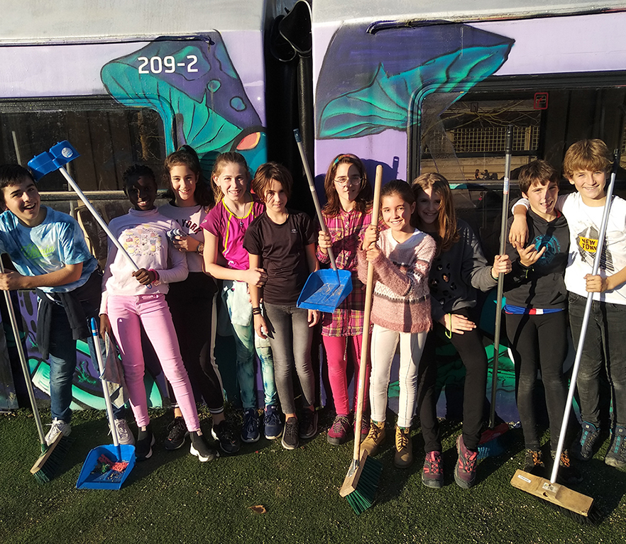 6º de EP: The cleaning brigade