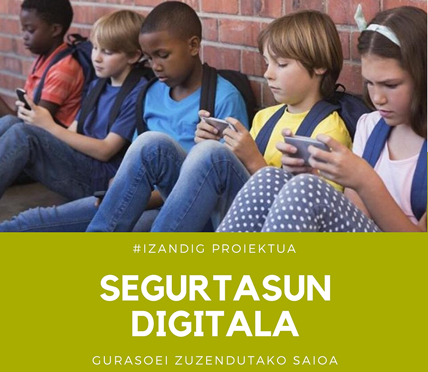 IZANDIG: Segurtasun digitalari buruzko saioa familiei zuzenduta