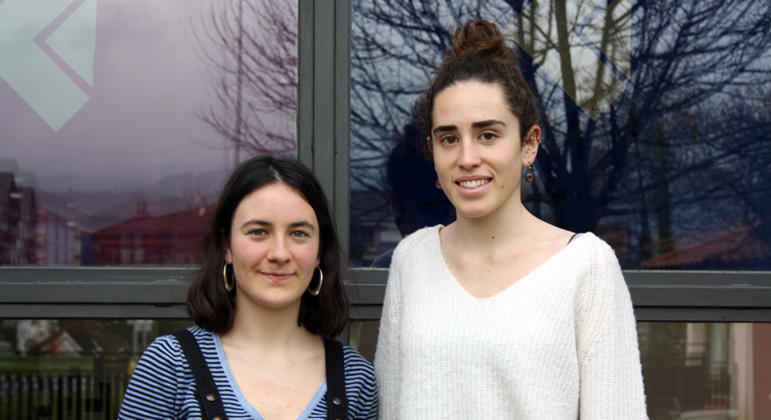 Maider Zubizarreta eta June Belategi: “Euskarabenturan parte hartzera animatu gura ditugu DBH4ko ikasleak”