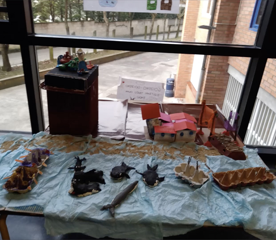 2º de EP: la caza de la ballena vasca