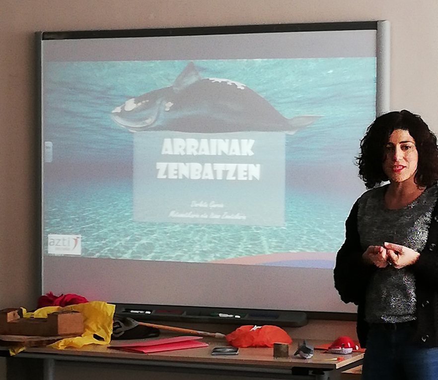 2º de EP: aprendiendo sobre el mar con Dorleta García