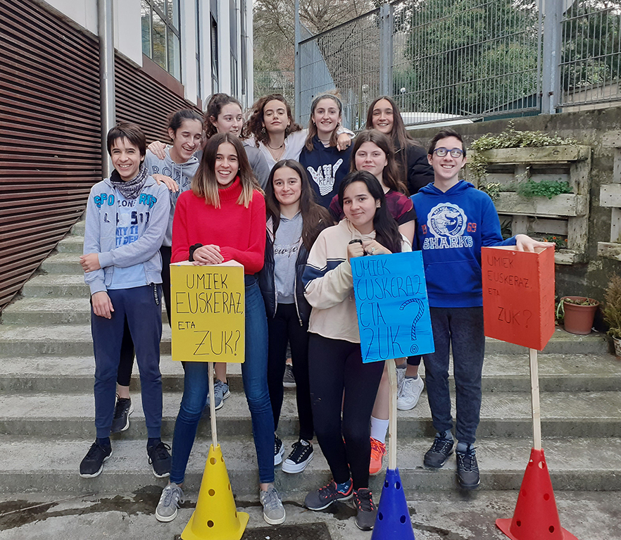 Euskara taldea: “Euskararen Ginkana LH5etik DBH2 arteko ikasleentzat”