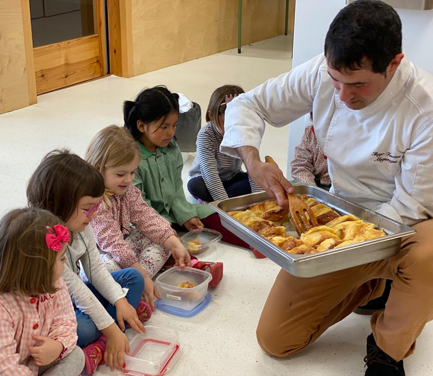 HH4: inauterietako tostadak egiten