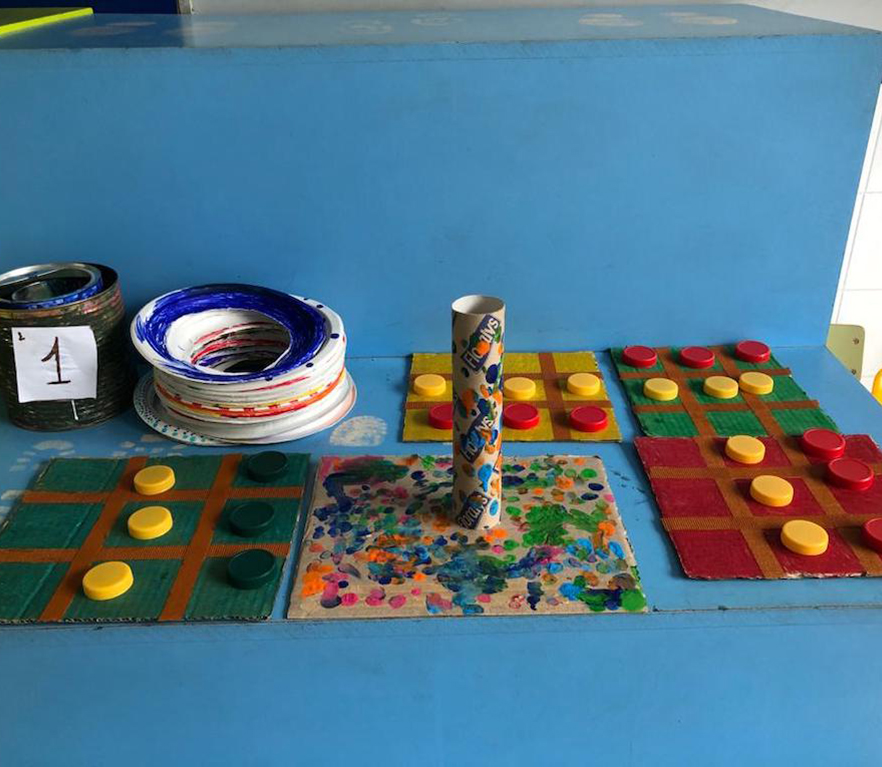 Bazkalostekoa LH: soberakinekin jolasak sortzen