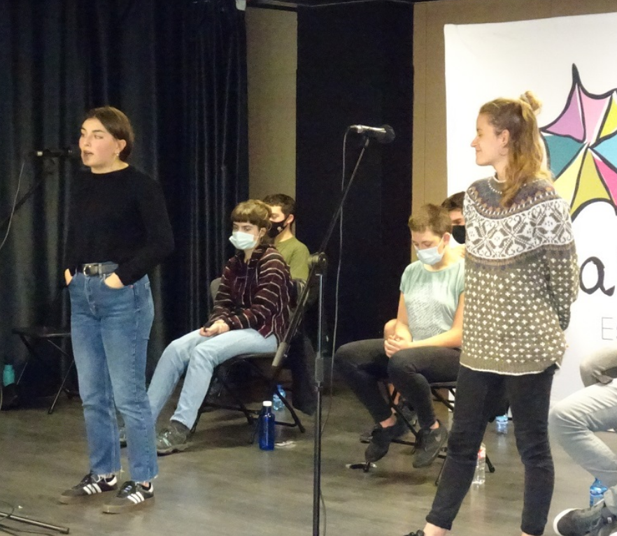 Bizkaiko eskolarteko bertsolari txapelketa Kurutziagan