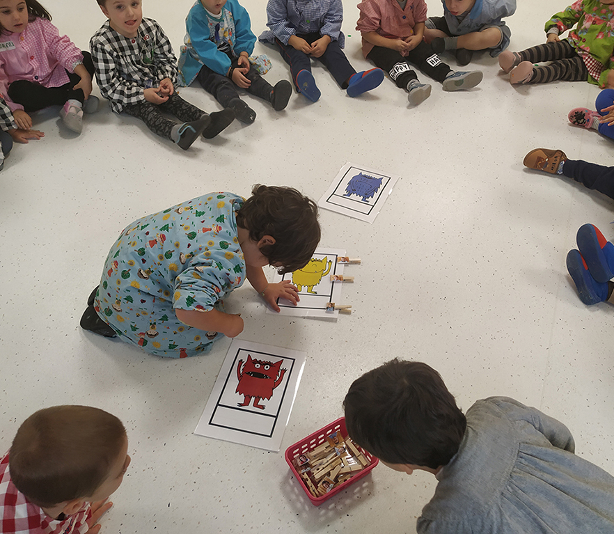 EI 3 años: emociometro