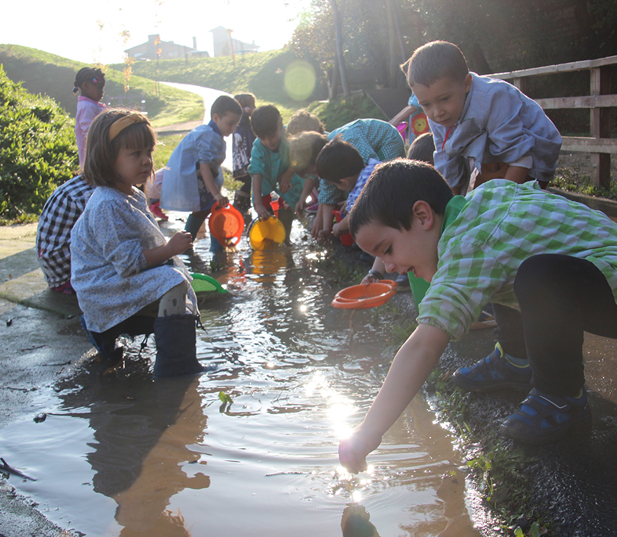Ei 4 años: nos ensuciamos y nos limpiamos
