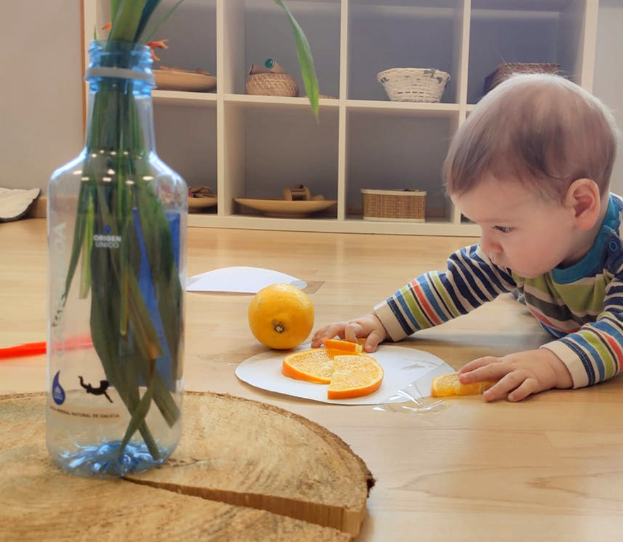 EI 0 años:  el gusto