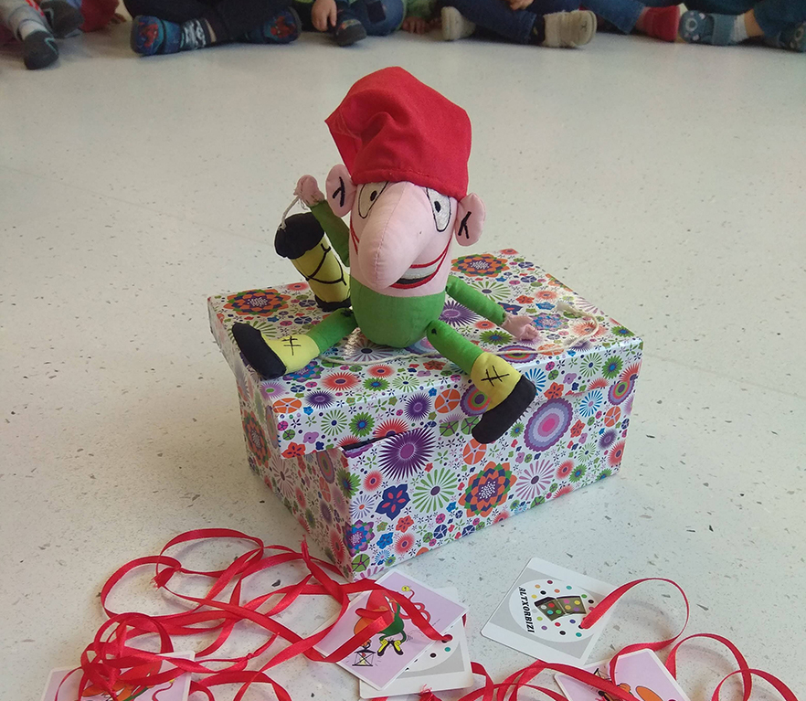 EI 4 años: visita de Argitxo