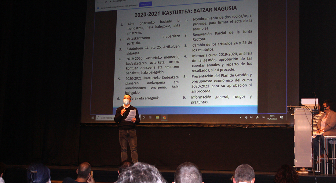 Ikastolaren Batzar Nagusiaren berri