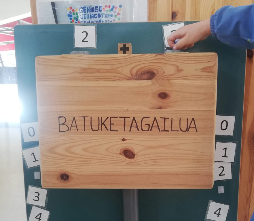 EI 5 años: “Batuketagailua” (La Sumadora)