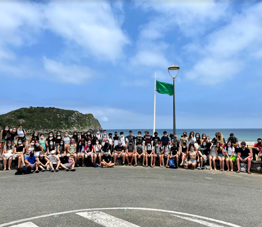 3º de ESO: en la playa de Lekeitio
