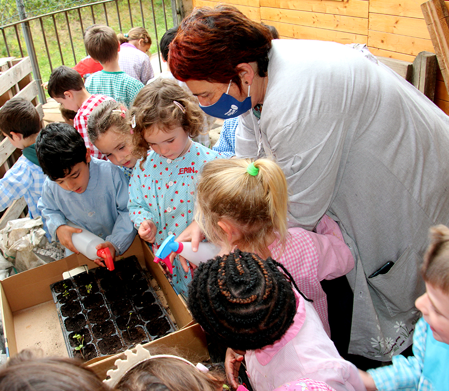 EI 4 años: de la semilla nace la planta