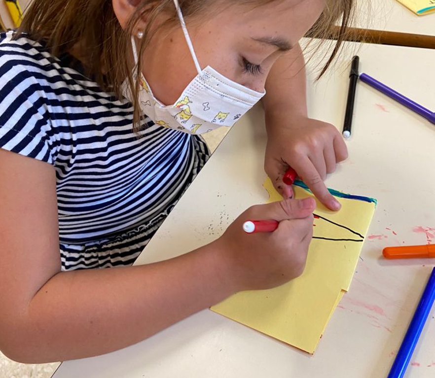 Comedor: haciendo fundas para guardar nuestras mascarillas