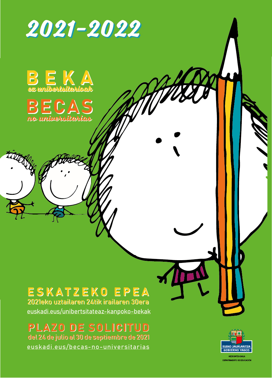 Becas no Universitarias (curso 2021-2022)