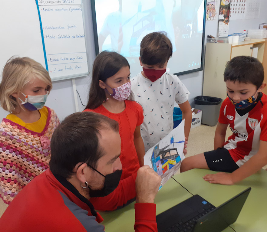 EKIMAKER: proyecto en conjunto entre 3º de EP y 3º de ESO