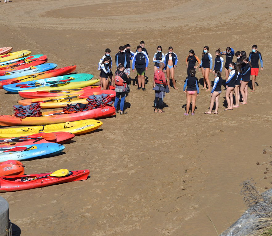 DBH4: Laidara, kayakean aritzera