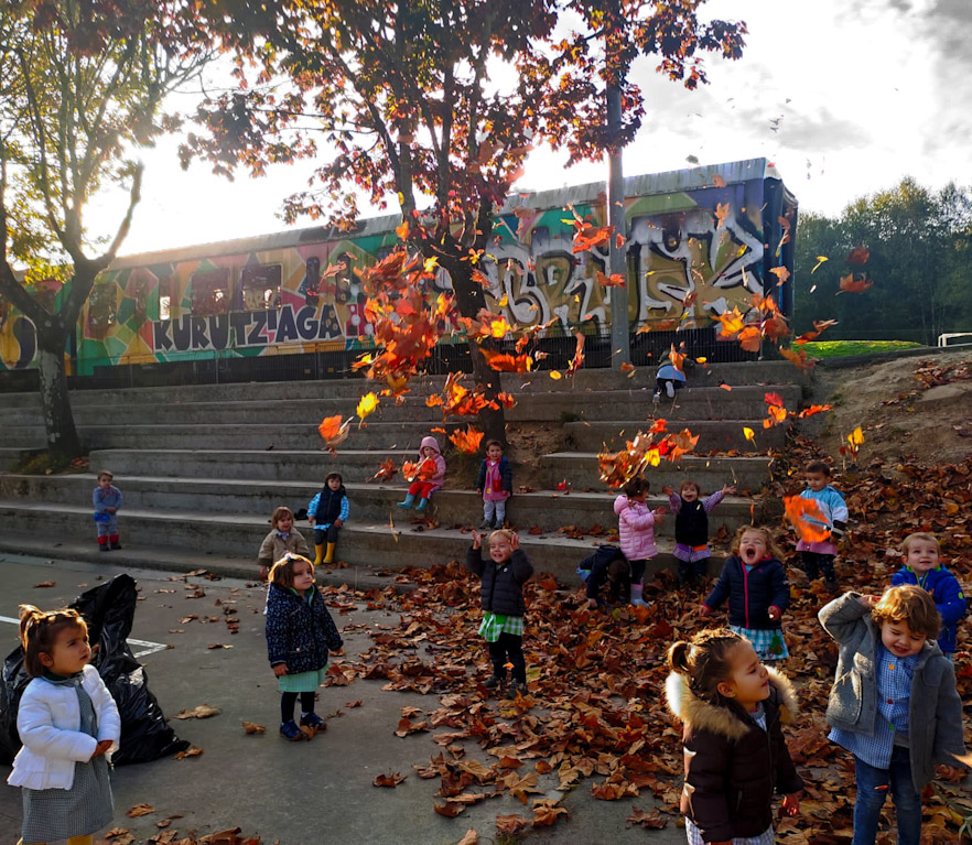 Los colores de otoño han llegado a Kurutziaga