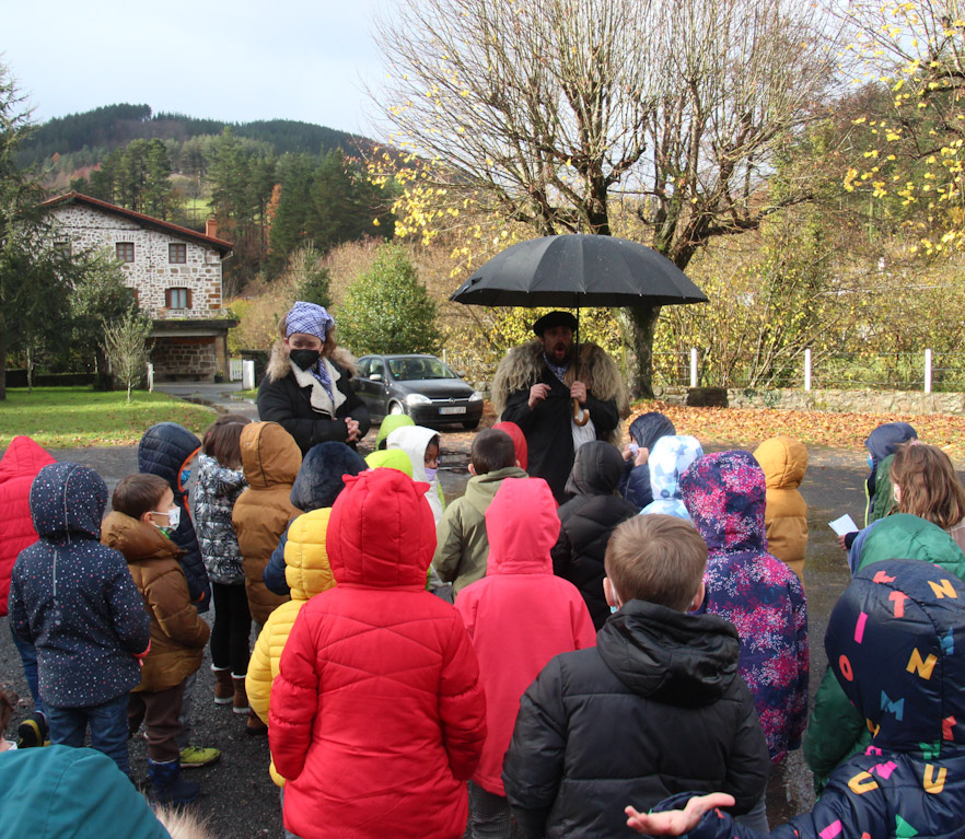 El 5 años: visita a la casa de Olentzero
