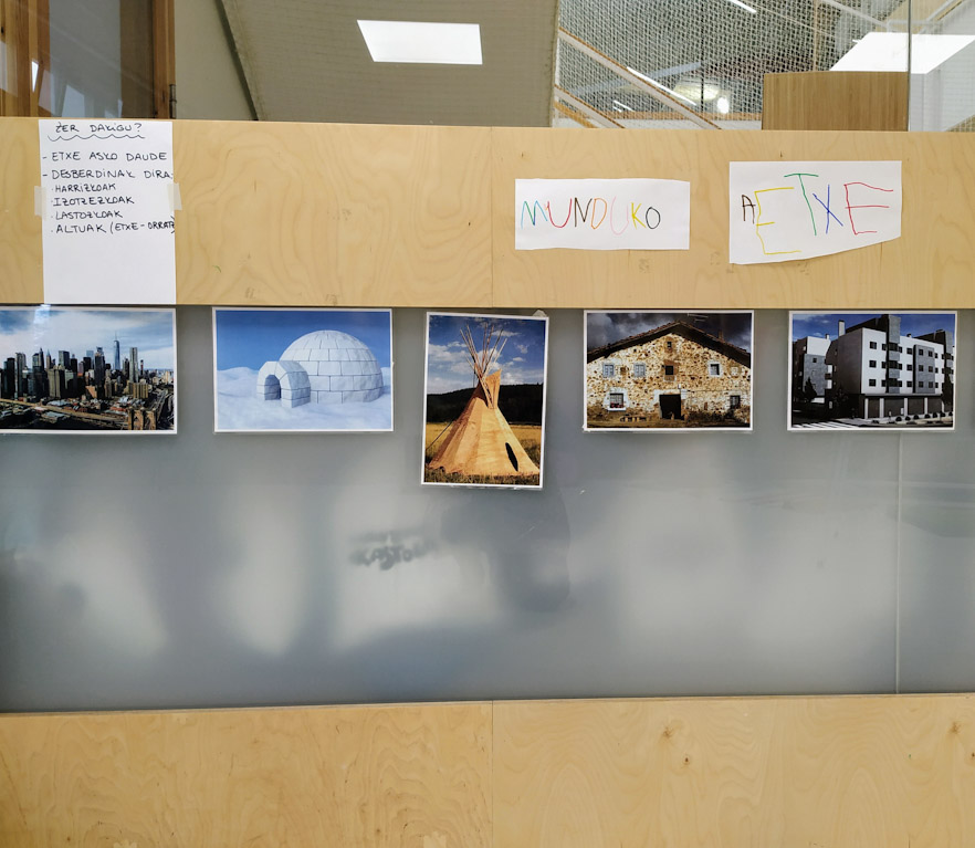 El 4 años: Conociendo las diferentes casas del mundo