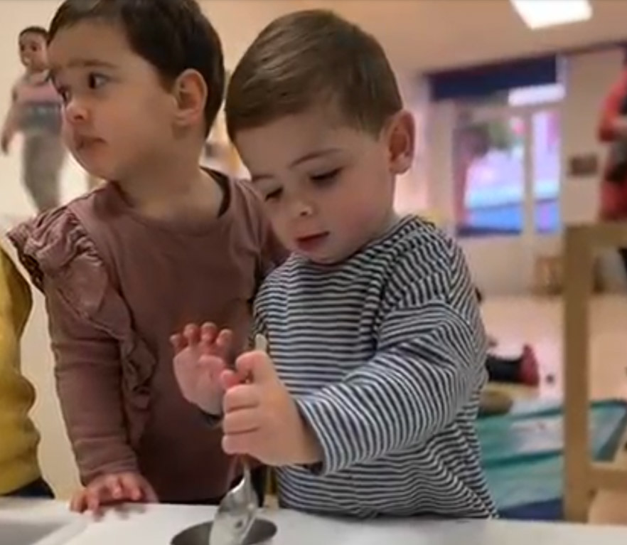 El 1 año: Jugando con el invierno