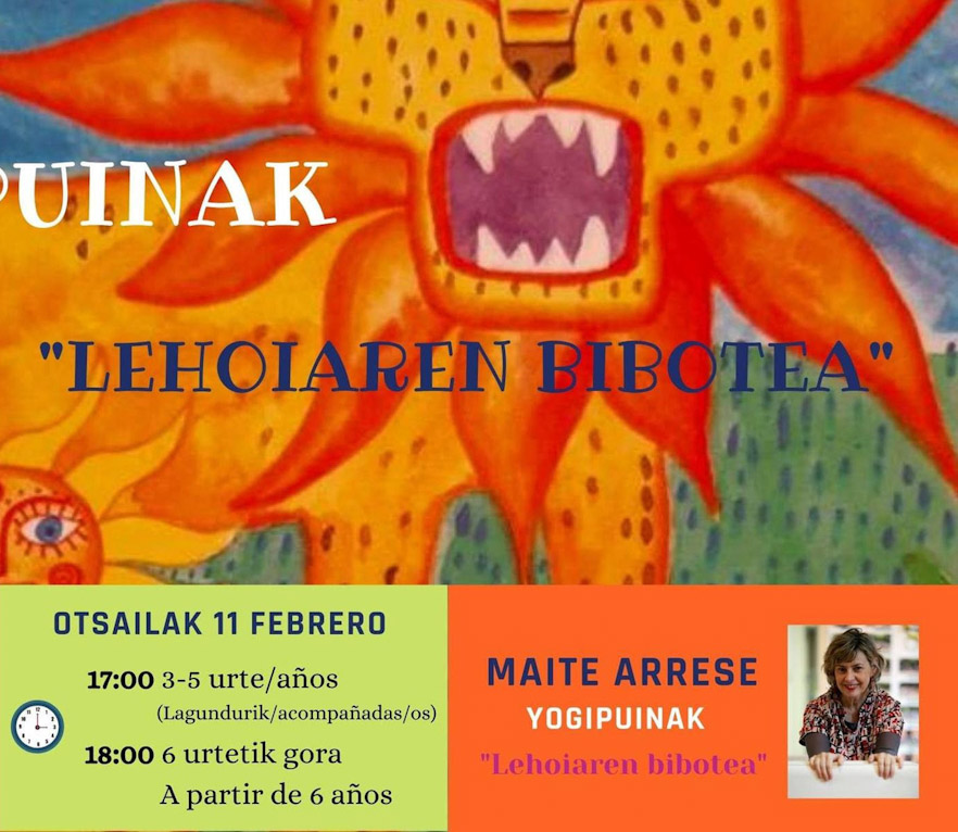 Yogipuinak: Yoga y cuenta cuentos en Iurreta