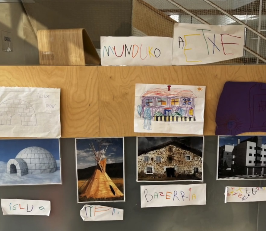 El 4 años: Las casas del mundo