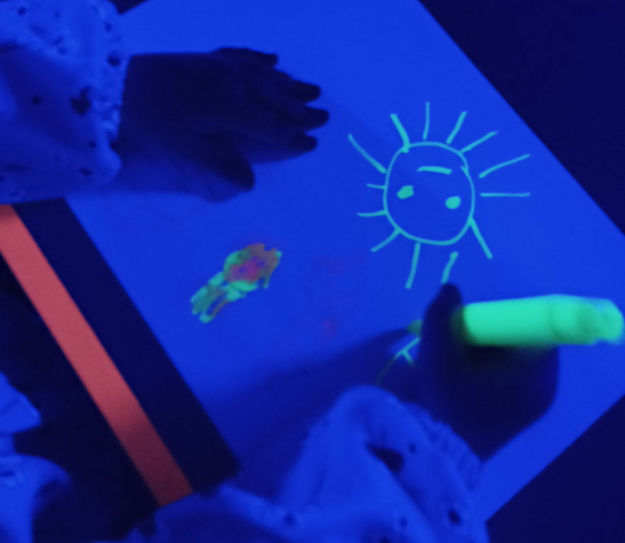 El 3 años: Jugando con la luz