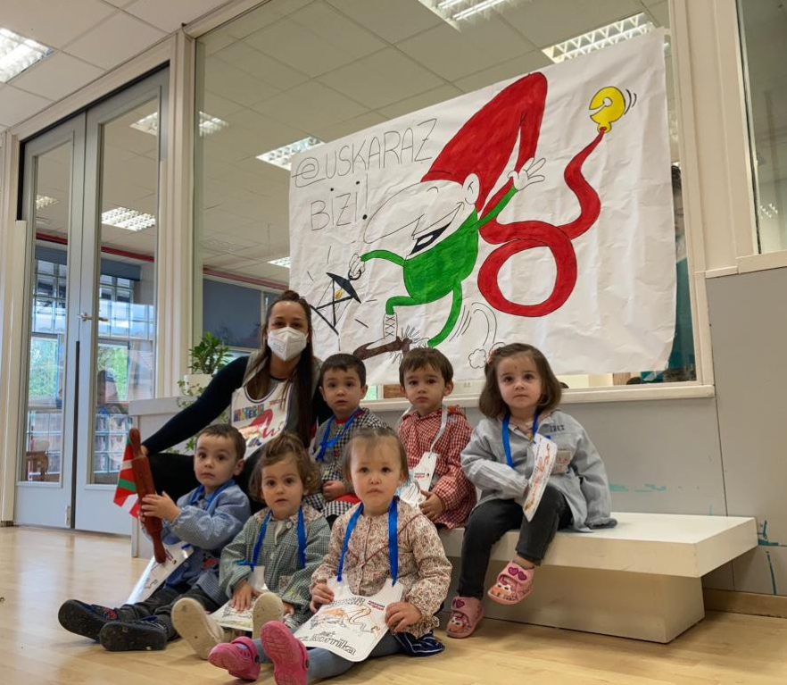 HH2: ¡Korrika ha entrado a nuestra gela!