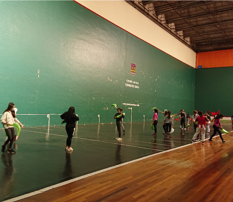 1º y 2º de ESO: Cogiéndole el truco a la cesta punta
